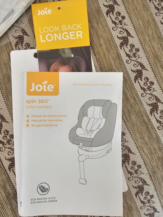 Scaun mașina copii Joie Spin 360 0-18kg