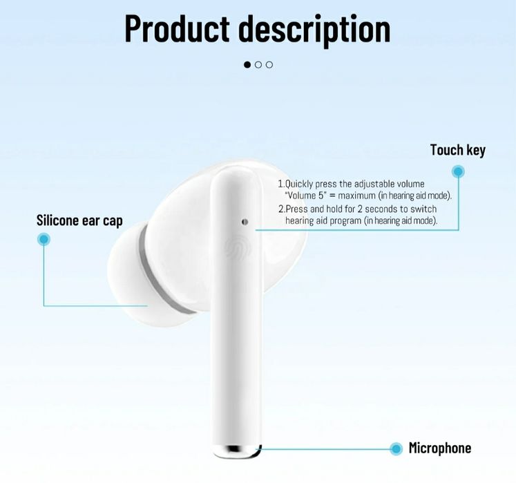 Два в одном, слуховой аппарат и наушники