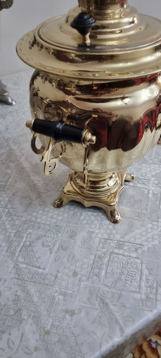Самовар советский латун самавар янги