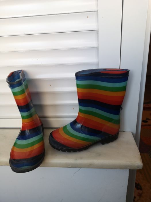 Cizme  ploaie unicorn curcubeu pantofi barefoot ricosta Primigi tikki