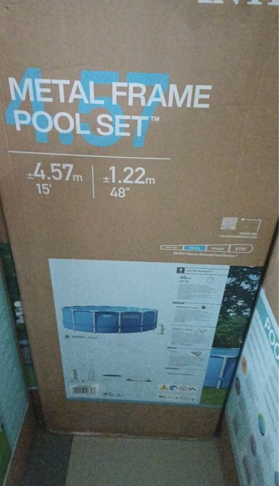 Каркасный бассейн 427*122