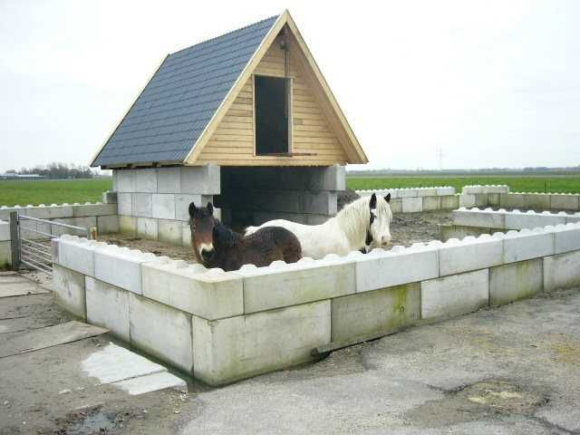 бетонен БЛОК за зидане на Подпорни стени и Основи "LEGO Мини" ЛЕГО