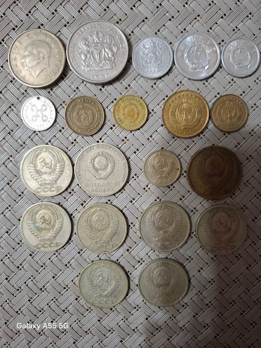 Монеты    разные