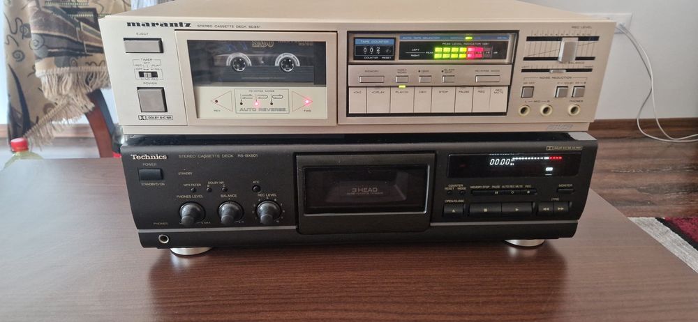 Technics rs bx601 marantz sd351
