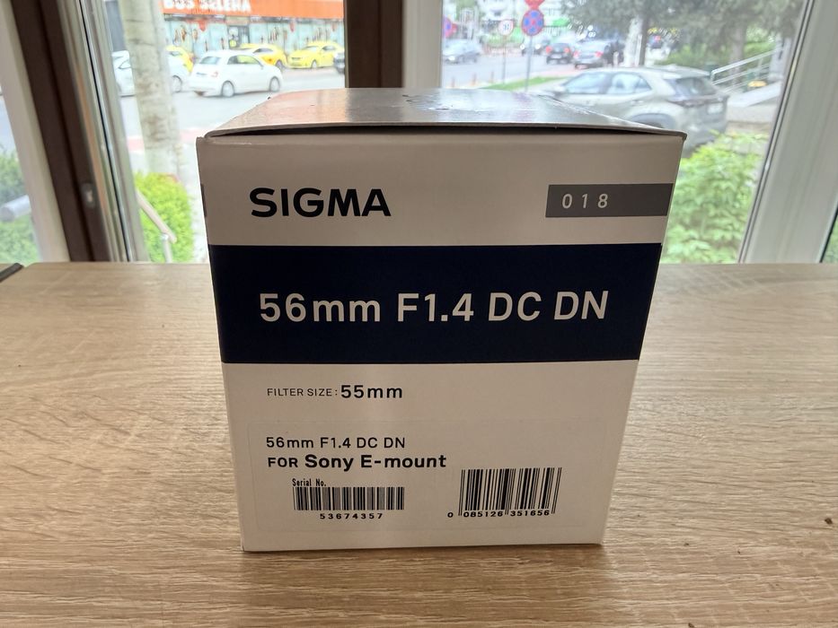 Obiectiv Sigma 56 mm F1.4 DC DN for Sony E-mount