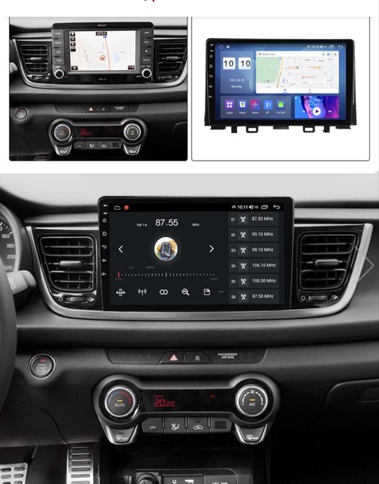 Navigatie dedicata Kia Rio / Kia Stonic, cu CarPlay  ~ Pret Redus ‼️