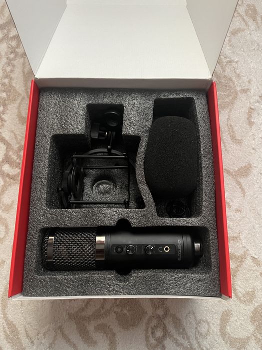 USB микрофон Ritmix RDM-260 USB Black ELOQUENCE