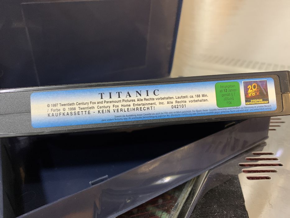 Caseta Titanic 1997 de colectie (negociabil)