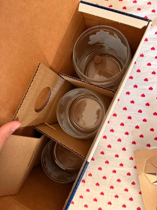 Стеклянные баночки