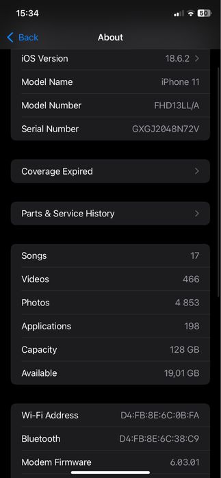 iPhone 11 128GB Yellow
