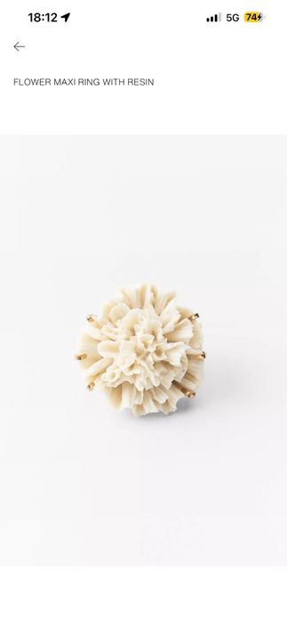 Flower Maxi Ring Zara