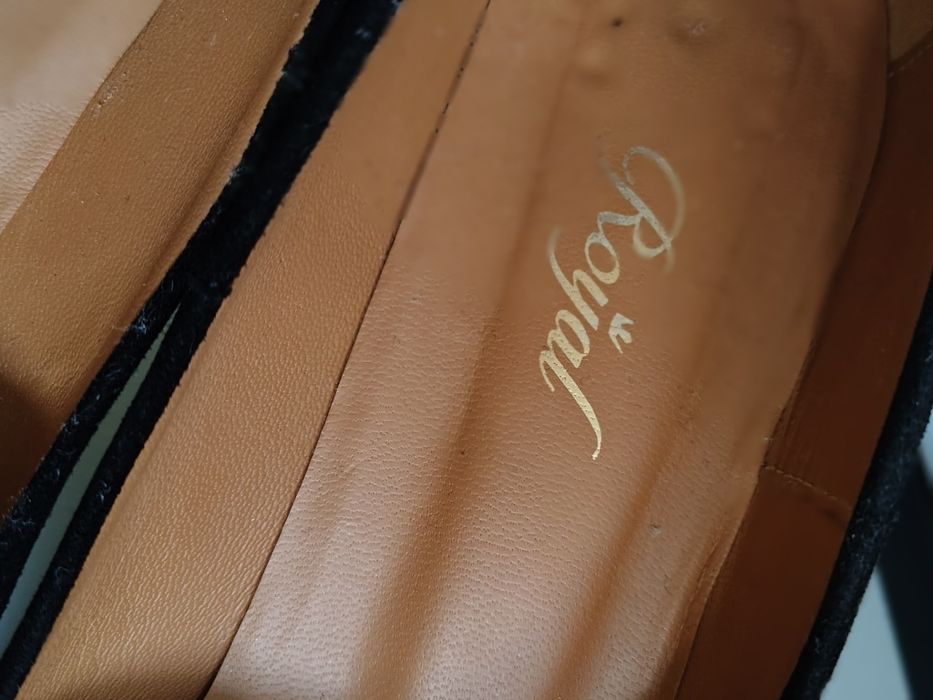 Дамски обувки от естествен велур