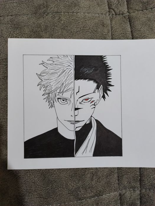 Anime. Qo'lda chizilgan