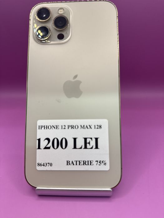Iphone 12 pro max 128•Matei Amanet Margeanului• 8643