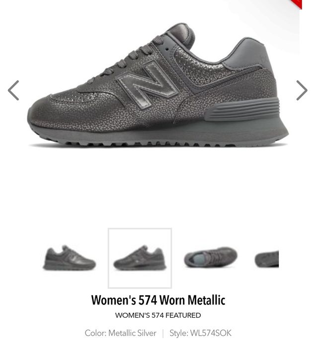 Женские Women's 574 Worn Metallic

Алматы