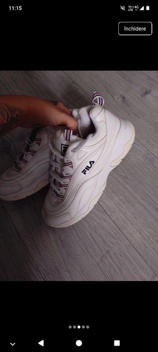Adidași Fila mărimea 39.5
