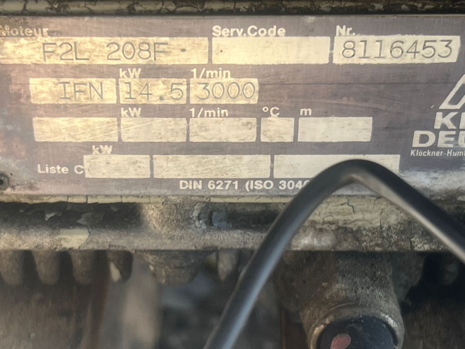 Deutz  F2L 208F racire pe aer