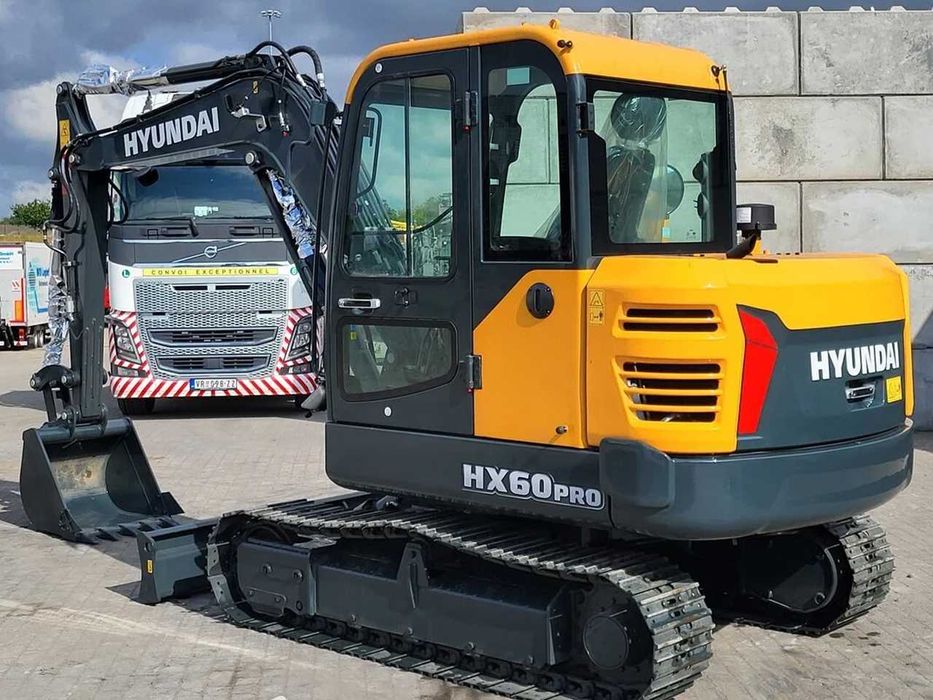 Мини-экскаватор Hyundai HX60 PRON