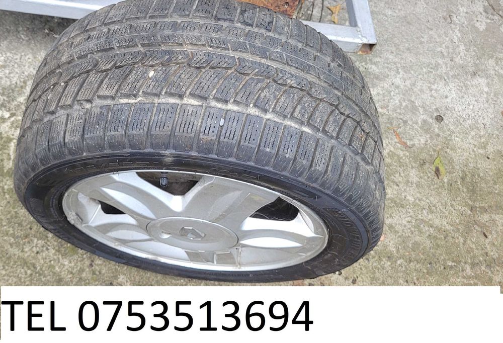 Roti Renault Clio 2 cu cauciucuri de iarna 4 BUC 185/55/R15 (2002-2008