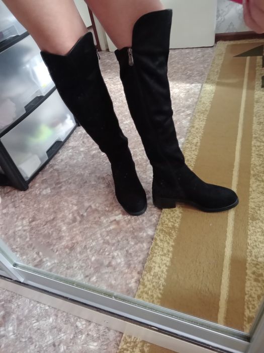 Женские сапоги ботфорты