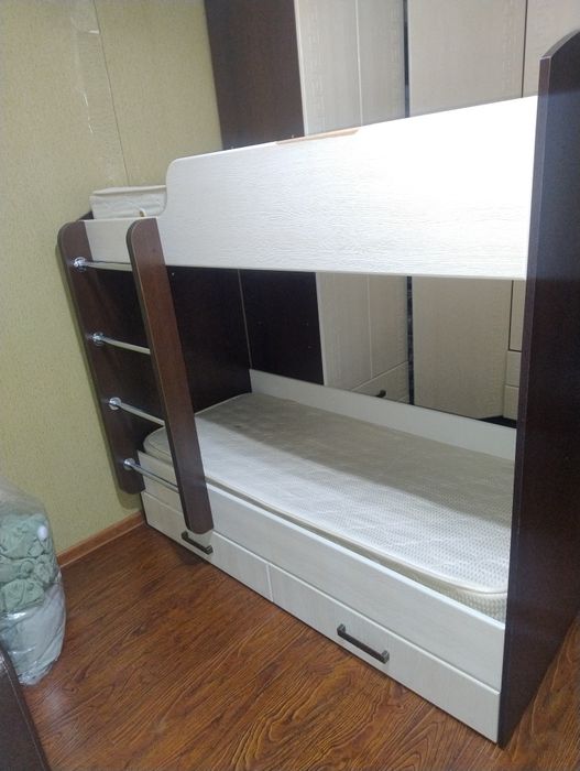 Детская кровать двухярусная