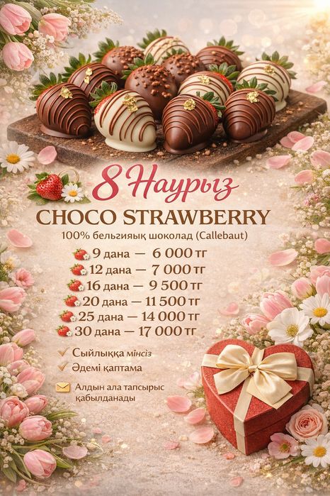 клубника в шоколаде