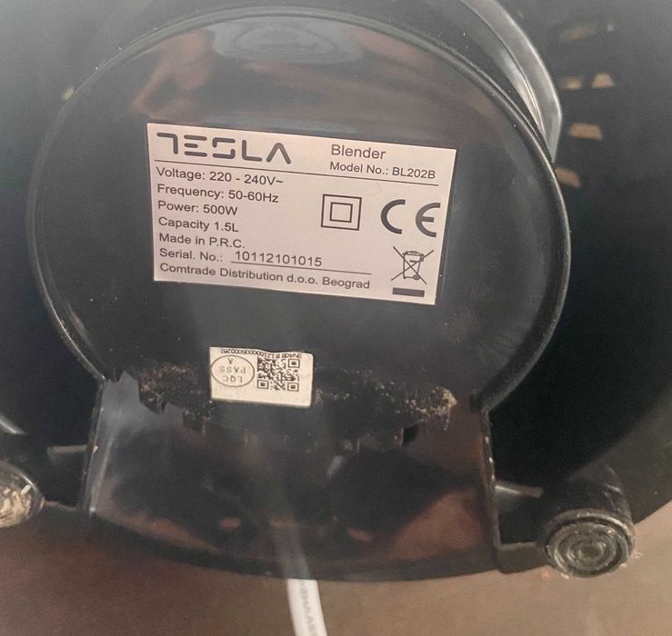 Блендер/Пасатор TESLA