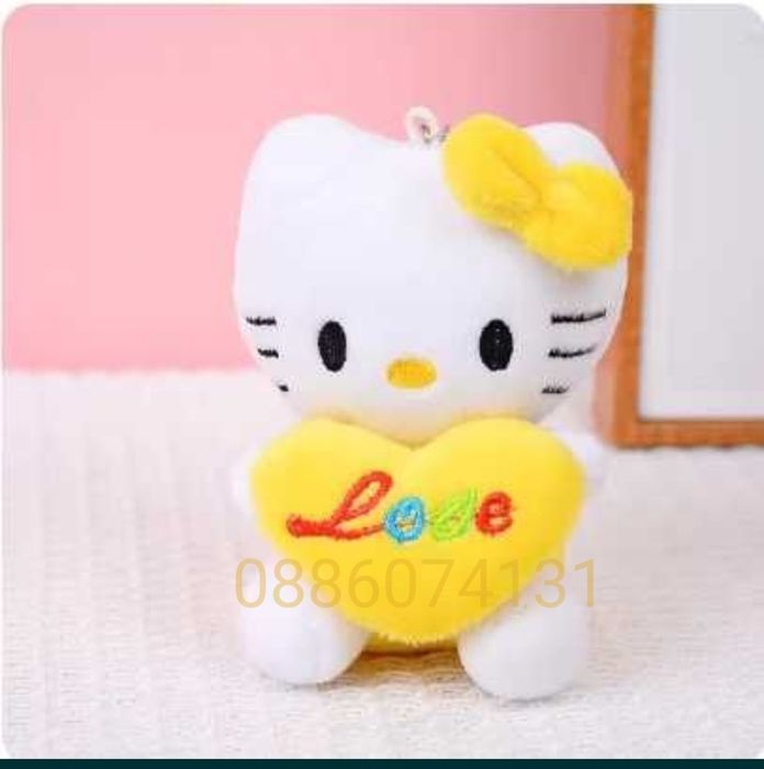 Плюшен Ключодържател играчка Hello Kitty, Ключодържател коте Кити