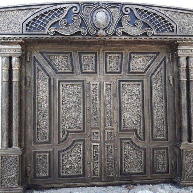 Darvoza kraska, Покраска ворот, навесов и металлоконструкций   |   Da