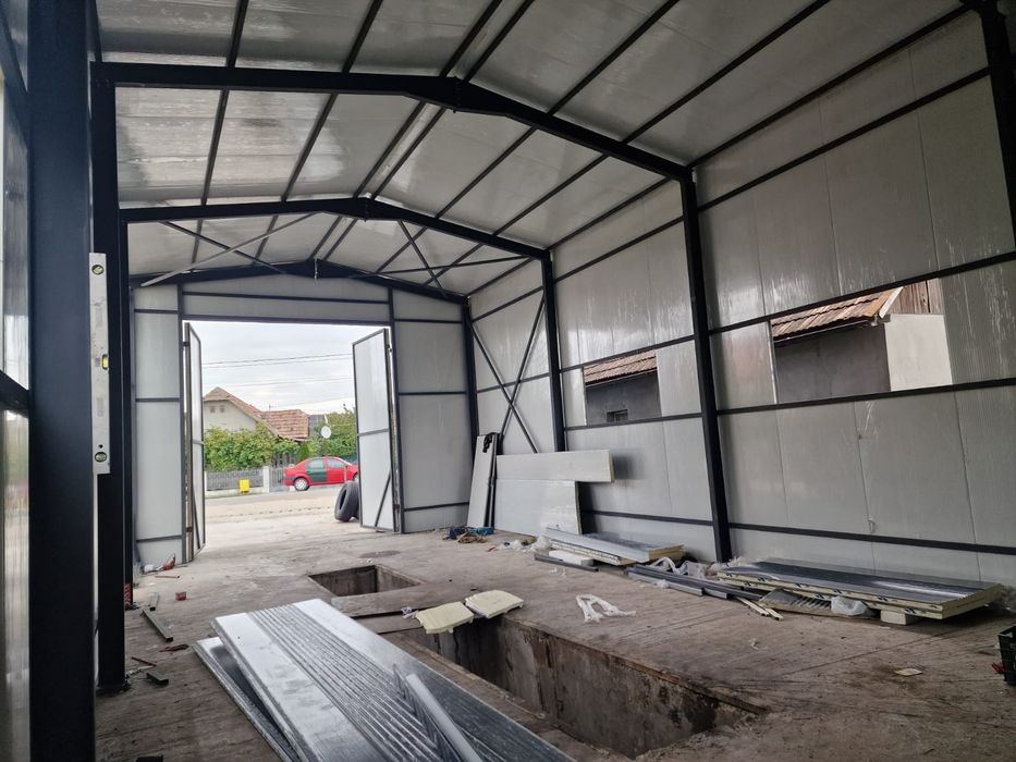 Vând hale metalice conform proiectului dvs lucrăm fără avans