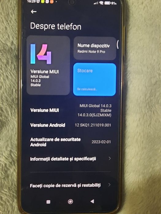 Xiaomi Redmi Note 9 pro