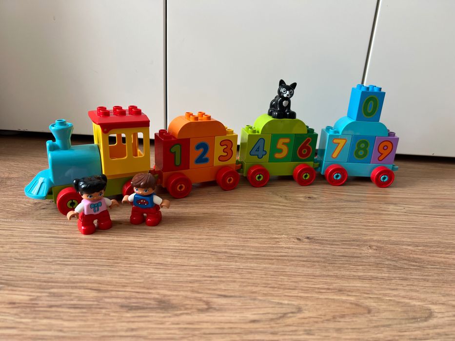 Лего дупло влакче с цифри