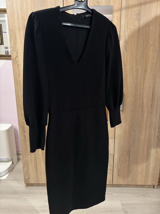 Rochie neagră S Mango