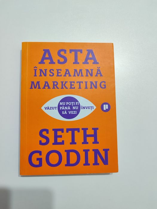 NOU Carte " Asta înseamnă marketing" de Seth Godin
