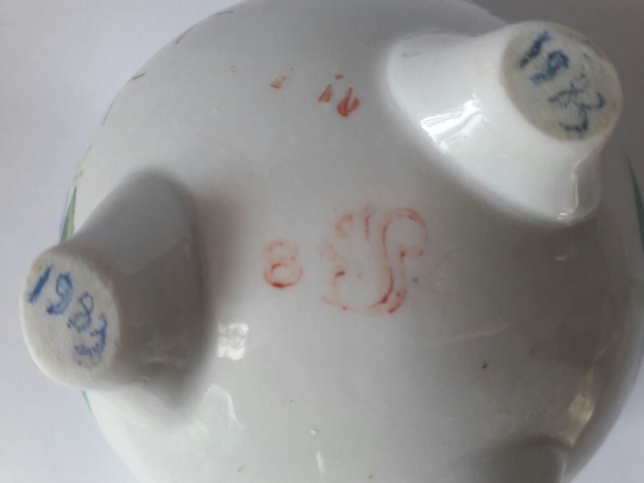 Винтаж. СССР. Сахарница. Фарфор. Сысерть.