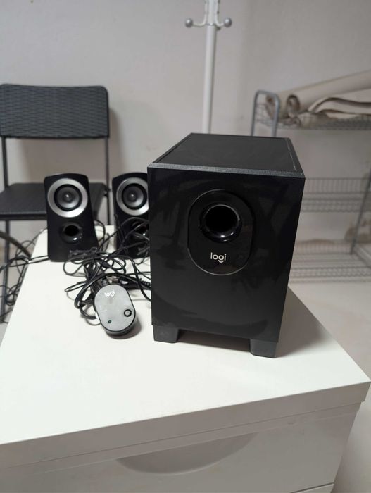 Тонколони Logitech Z313 50W с жак и субуфер