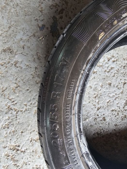 1x 205 55 17 vara continental
