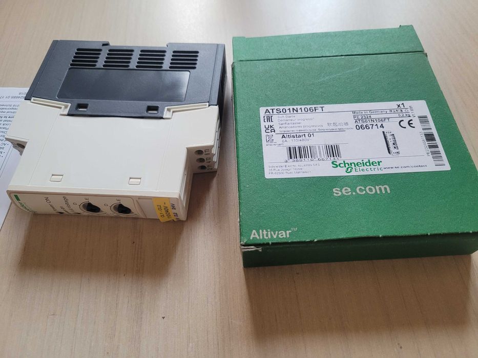 Soft start motor Altivar