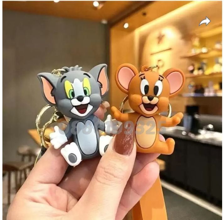 Голяма плюшена играчка Том и Джери, 55см Tom and Jerry плюшени играчки