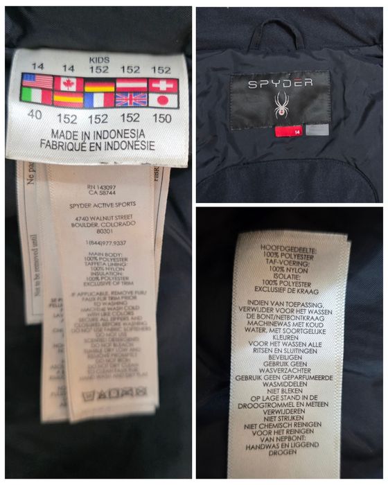 Geaca schi Spyder 10K, snowboard, iarnă, Nr. 152 (14-15Y), sau XS/XXS