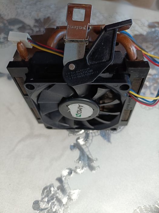 Cooler Procesor AMD Premium by Cooler Master – Bază Cupru & 4 Heatpipe-uri – Model rar