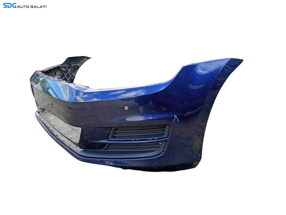 Bara Spoiler Fata cu Locas Senzori Parcare Culoare LH5X Volkswagen Golf 7 Break Combi 2013 - 2017 Cod 5G0807221 [LC0514]