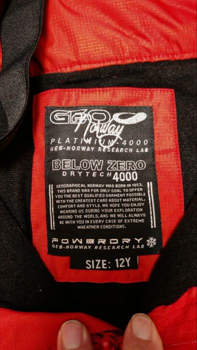 Зимен ски панталон, гащеризон Geo Norway за момиче