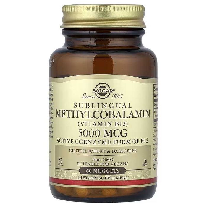 Solgar Methylcobalamin Vitamin B12 метилкобаламин (витамин B12)