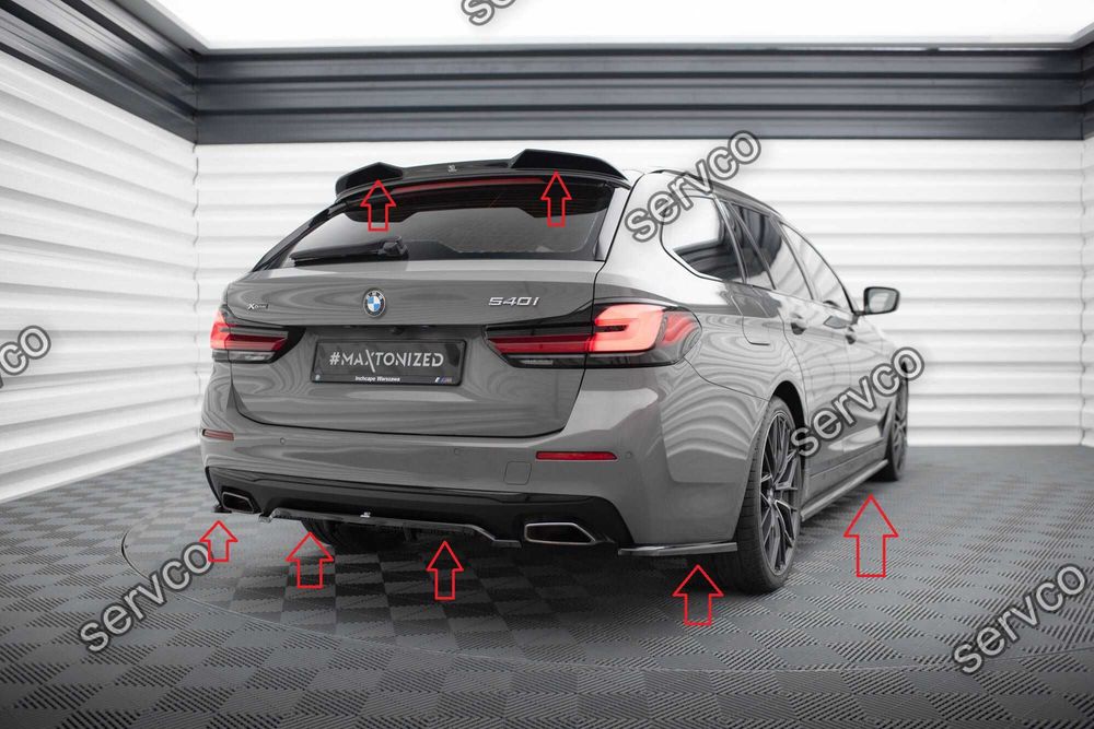 Pachet Exterior Prelungiri Body kit tuning Bmw Seria 5 G31 Touring 2020-2023 v8 - Maxton Design