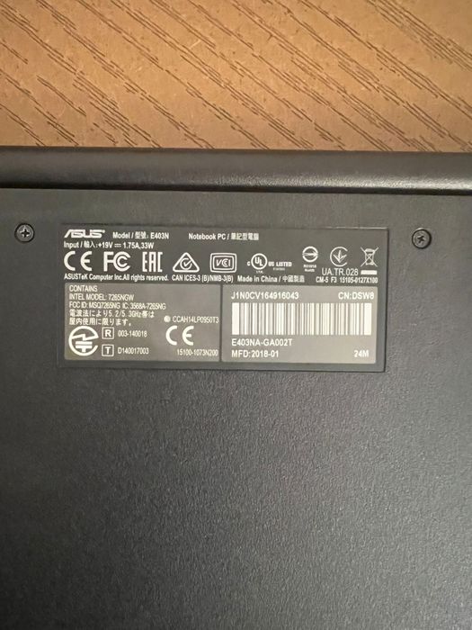 Ноутбук Asus, б/у в отличном состоянии