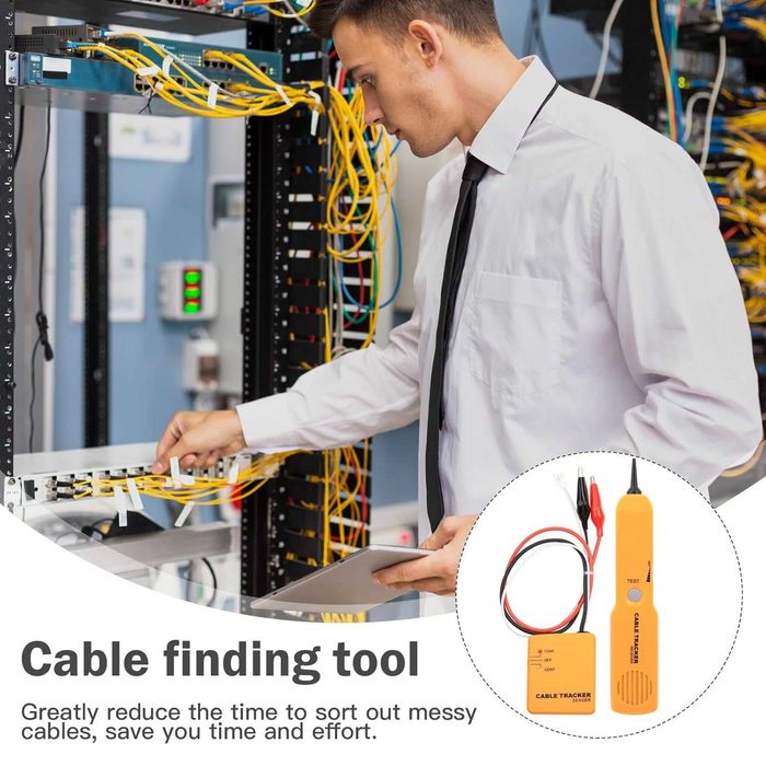 НОВ! Тестер за кабели и трасета, детектор за прекъсване