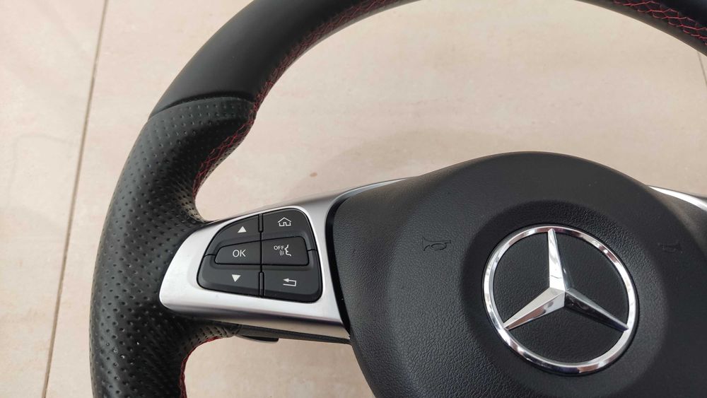 Мерцедес AMG Sport волан с ВИБРАЦИЯ - Mercedes W205  * W166 * W213