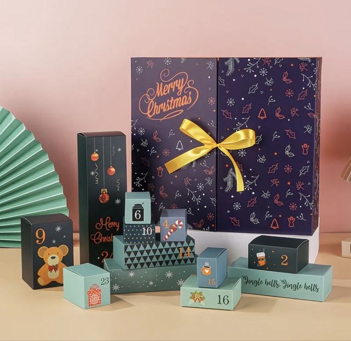 Коробка для самодельного адвент календаря