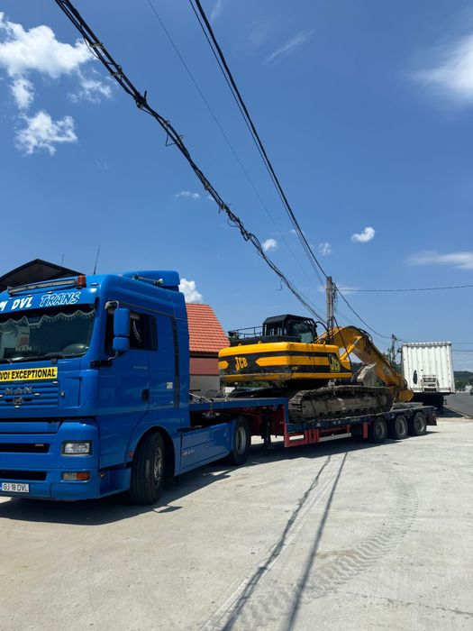 Transport utileje agricole /industriale trailer platforma agabaritice